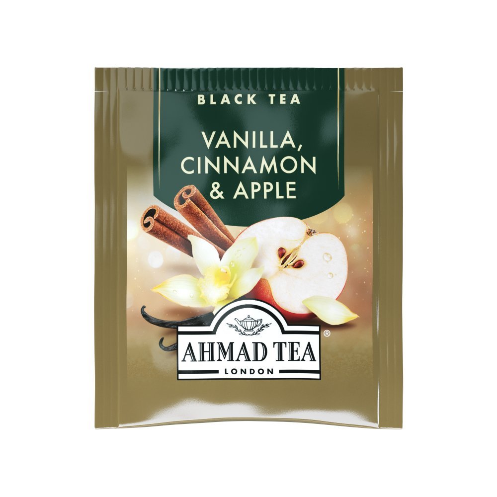Ahmad Tea Vanilla, Cinnamon & Apple 500tbx2g koperta alu