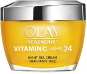 Kremy do twarzy - Krem-żel do twarzy na noc Olay Regenerist Vitamin C Aha 24 50 ml (8006540569054) - miniaturka - grafika 1