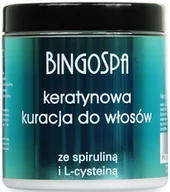 Odżywki do włosów - BingoSpa Keratynowa kuracja do włosów ze spiruliną i L-cysteiną - miniaturka - grafika 1