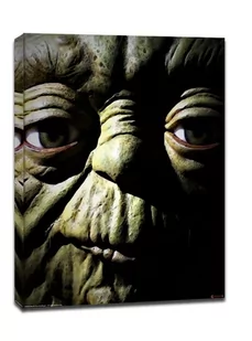 Face It! Star Wars Gwiezdne Wojny - Master Yoda - obraz na płótnie Wymiar do wyboru: 61x91,5 cm - Obrazy i zdjęcia na płótnie - miniaturka - grafika 1