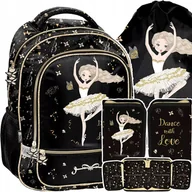 Plecaki - Plecak 2-KOMOROWY Baletnica PP25BE-260 - miniaturka - grafika 1