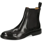 Botki damskie - Melvin & Hamilton Botki damskie Sally 112, czarny, 42 EU wąski - miniaturka - grafika 1