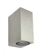 Lampy ogrodowe - Su-Ma Mini kinkiet elewacyjny ścienny 2-punktowy szczotkowane aluminium 5002 BR) - miniaturka - grafika 1