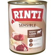 Mokra karma dla psów - RINTI Sensible Jagnięcina i ryż 6x800 g - miniaturka - grafika 1