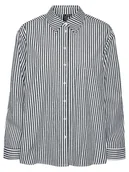 Koszule damskie - Vero Moda Koszula w kolorze czarno-białym - miniaturka - grafika 1