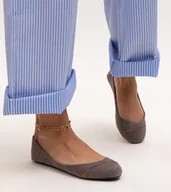 Baleriny - Szare klasyczne baleriny Dorris-37 - miniaturka - grafika 1