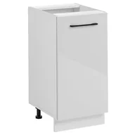 Szafki kuchenne - Szafka kuchenne stojąca Frida 40 cm kolor biały połysk - miniaturka - grafika 1