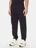 Spodnie sportowe męskie - Armani Exchange Spodnie dresowe XM000354 AF10818 UB101 Granatowy Regular Fit - miniaturka - grafika 1