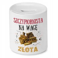 Skarbonki - Dla Szczypiornisty Skarbonka na Urodziny Prezent z Nadrukiem ze Zdjęciem + Opakowanie na prezent (wzór 02) - miniaturka - grafika 1