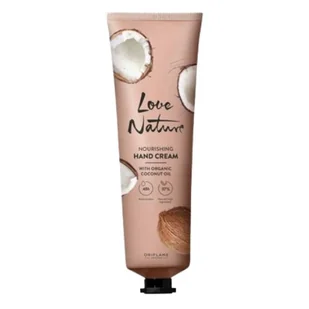 Oriflame, Odżywczy krem do rąk Love Nature z olejem kokosowym, 150 ml - Kremy i maski do rąk - miniaturka - grafika 1