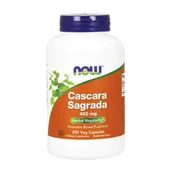 Suplementy naturalne - Now Foods NOW Cascara Sagrada 450mg/250kaps. naturalny środek przeczyszczający N4623 - miniaturka - grafika 1