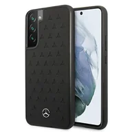 Etui i futerały do telefonów - Mercedes MEHCS22MPSQBK S22+ S906 czarny/black hardcase Leather Stars Pattern Mer007304-0 - miniaturka - grafika 1