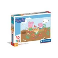 Puzzle - Puzzle 30 Świnka Peppa Clementoni - miniaturka - grafika 1