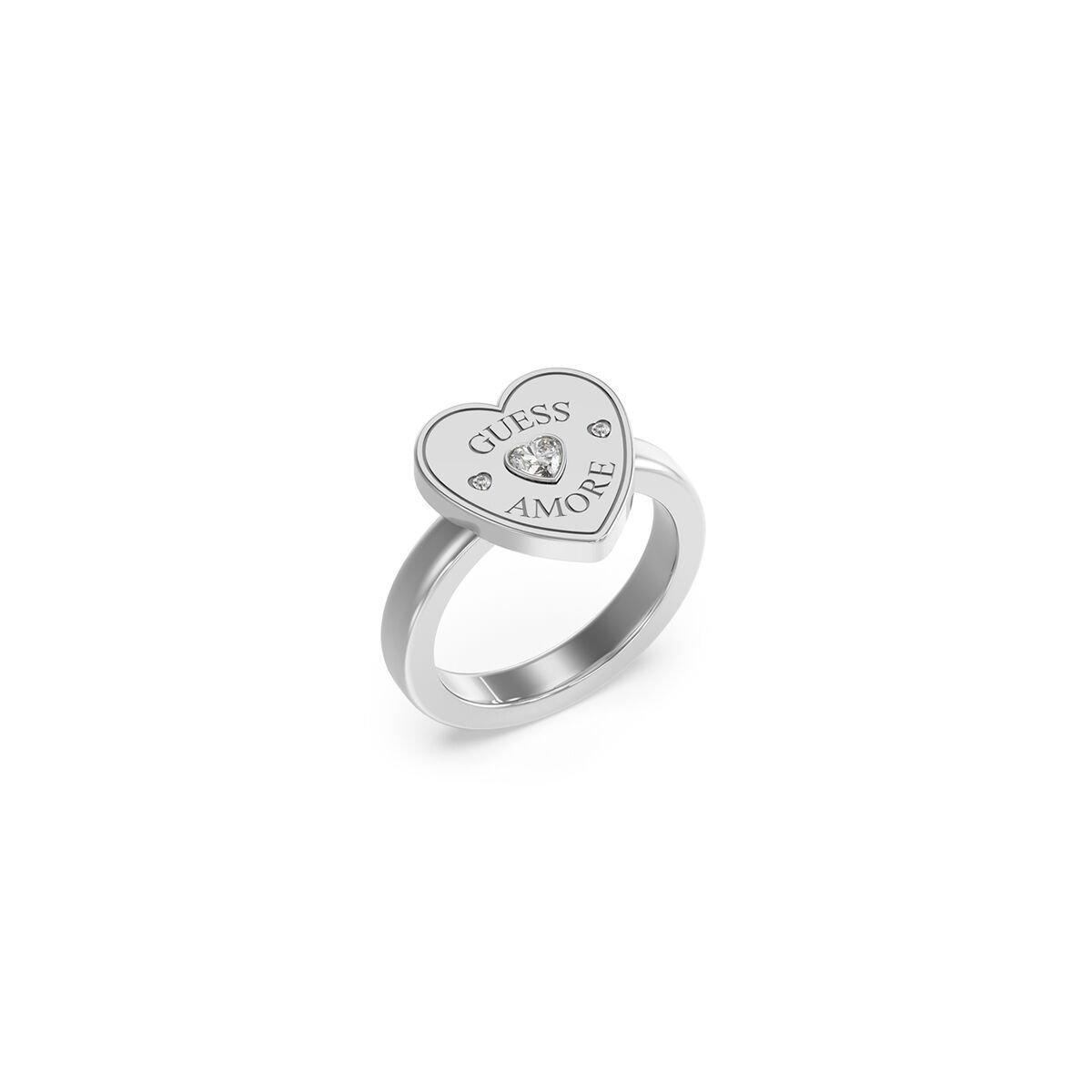 Pierścionek Damski Guess JUBR05059JWRH54 14 Srebrzysty