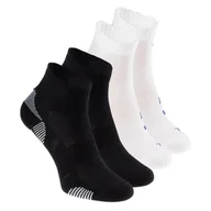 Skarpetki męskie - Skarpety za kostkę ASICS 2PPK CUSHION RUN QUARTER SOCK 3013A800-001 – Wielokolorowy - miniaturka - grafika 1