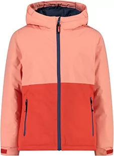 CMP - Kid G Jacket Fix Hood, Girl, Flamingo, 176 - Kurtki i płaszcze dla dziewczynek - miniaturka - grafika 1