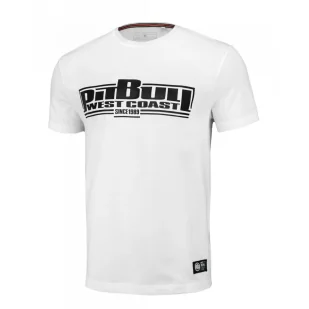 Koszulka Pit Bull Middle Weight 190 Spandex Classic Boxing '23 - Biała - Odzież taktyczna i umundurowanie - miniaturka - grafika 1