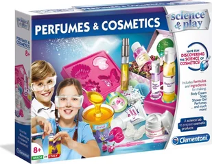 Clementoni Clementoni, Science & Play, Perfumes & Cosmetics Lab, For Girls, 8+ years For Girls - Zabawki interaktywne dla dzieci - miniaturka - grafika 1