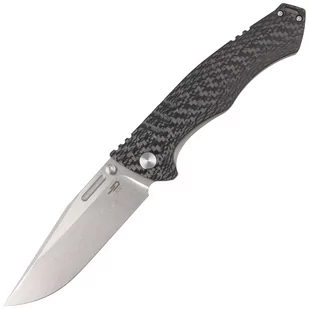 Nóż składany Bestech Keen II Titanium / Carbon Fiber, Stonewashed / Satin CPM S35VN by Koens Craft (BT2301A) - Noże - miniaturka - grafika 1
