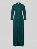 Sukienki - Długa sukienka z listwą guzikową model ‘SAVANNA’ - miniaturka - grafika 1