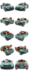Bentley Bacalar Na Akumulator Zielony /je1008 - Pojazdy elektryczne dla dzieci - miniaturka - grafika 9