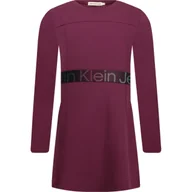 Sukienki i spódniczki dla dziewczynek - CALVIN KLEIN JEANS Sukienka - miniaturka - grafika 1