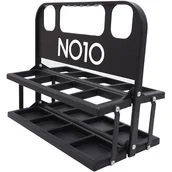 Pozostały sprzęt i akcesoria do ćwiczeń - No10, Koszyk na 8 bidonów, BCR-PR8, czarny, 38x21x32 cm - miniaturka - grafika 1