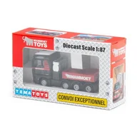 Samochody i pojazdy dla dzieci - POLESIE 71-2027 MAMMOET MAN TGX XXL 8x4 + skrzynia balastowa - miniaturka - grafika 1