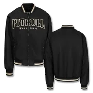 Kurtki męskie - Męska Kurtka przejściowa bejsbolówka Pitbull collage bomber Detroit - miniaturka - grafika 1
