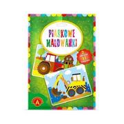 Zabawki kreatywne - Alexander Malowanka Piaskowa Koparka Traktor 2094 - miniaturka - grafika 1