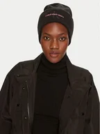 Czapki damskie - Calvin Klein Czapka Mono Logo Embro K60K612668 Czarny - miniaturka - grafika 1