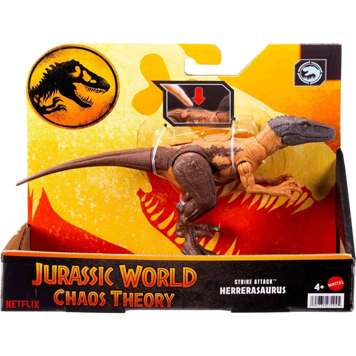 JURASSIC WORLD CHAOS THEORY RUCHOMA FIGURKA DINOZAUR HERRERASAURUS