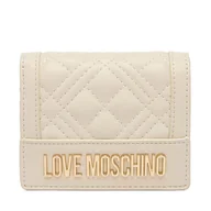 Portfele - Portfel LOVE MOSCHINO JC5601PP1OLA0110 Écru - miniaturka - grafika 1