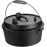 Akcesoria do grilla - Garnek żeliwny do grilla, kociołek, Ø 25 cm - miniaturka - grafika 1