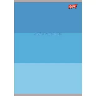 Unipap zeszyt okładka laminowana A5, 60 kartek, krata, niemiecki ze ściągą COLOR STRIPES - Zeszyty szkolne - miniaturka - grafika 1