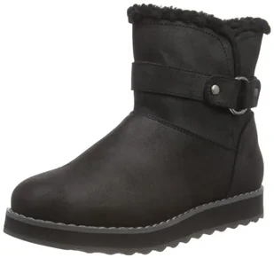 Skechers Damskie przytulne kapcie przy ognisku, szarobrązowe, 42, brązowy (taupe), 41 EU - Kapcie damskie - miniaturka - grafika 1