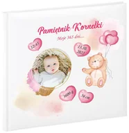 Szkolne artykuły papiernicze - Pamiętnik dziecka Gift House - Narodziny - Chrzest - Baby Shower - Pierwsza książka dla dziecka - Twój nadruk na oprawie - miniaturka - grafika 1