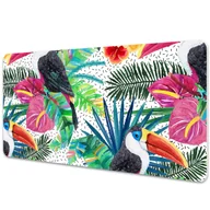 Podkładki na biurko - Podkładka mata ochronna na biurko Tukany 90x45 cm - miniaturka - grafika 1