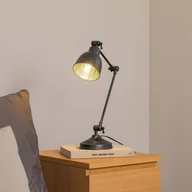 Lampy stojące - Argon Lampa stołowa Emoti, antracytowa - miniaturka - grafika 1