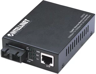 Media konwerter INTELLINET 1000Base-T, RJ45/1000Base-SX, MM SC - Pozostałe akcesoria sieciowe - miniaturka - grafika 1