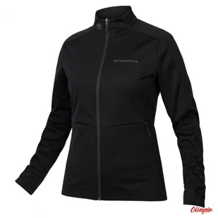 Kurtka rowerowa damska Endura Windchill Jacket II black - Kurtki rowerowe - miniaturka - grafika 1
