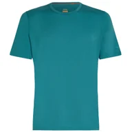 Koszulki sportowe męskie - Koszulka męska Icebreaker Mens 200 Oasis SS Crewe Rozmiar: XL / Kolor: turkusowy - miniaturka - grafika 1