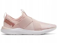 Moda i Uroda OUTLET - Buty Puma Prowl Slip On Różowe 195276-01 Damskie - miniaturka - grafika 1