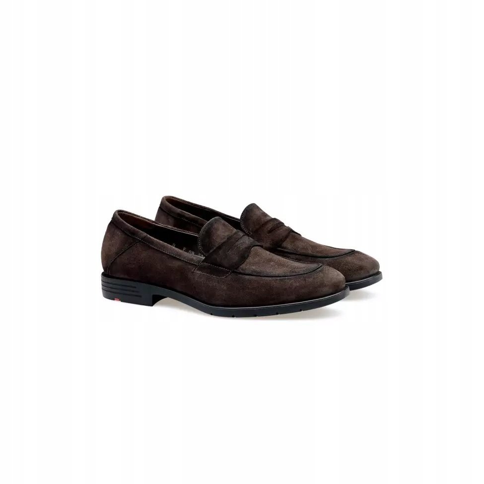 LLOYD EEZY 240 Buty Męskie Półbuty Skórzane Eleganckie Wsuwane 46