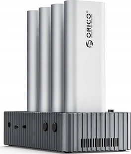 Stacja dokująca do dysków z funkcją klonowania na 4x M.2 NVME - szara - Obudowy i kieszenie na dyski twarde Stacja dokująca do dysków z funkcją klonowania na 4x M.2 NVME - szara - Obudowy i kieszenie na dyski twarde - miniaturka - grafika 1