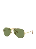 Okulary przeciwsłoneczne - Ray-Ban Okulary Przeciwsłoneczne rb3689 gold - miniaturka - grafika 1