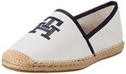 Espadryle damskie - Tommy Hilfiger Damska haftowana espadryle, Ecru, 38 EU - miniaturka - grafika 1