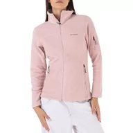 Bluzy sportowe damskie - Bluza Columbia Fast Trek II 1465351626 - różowa - miniaturka - grafika 1