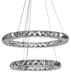 Candellux Lampa Lords LED (24 W) Chromowy - Lampy sufitowe - miniaturka - grafika 1