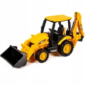 Samochody i pojazdy dla dzieci - Koparko Ładowarka Z Napędem Ręcznym Ruchome Elementy Duża - miniaturka - grafika 1